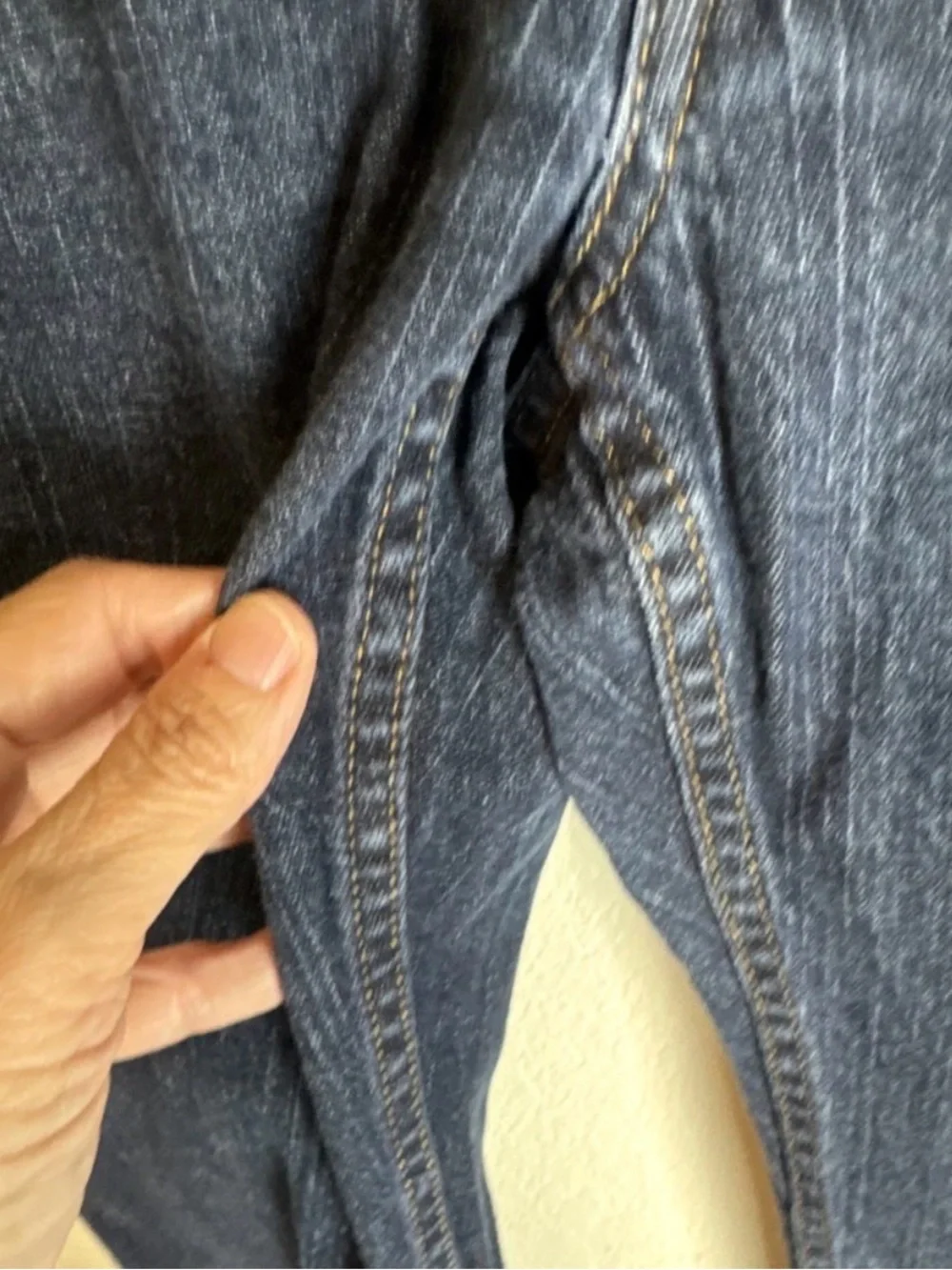 Michael Kors Parker Slim-Fit Stretch Jeans Mens Size 36 x 32 Blue Denim